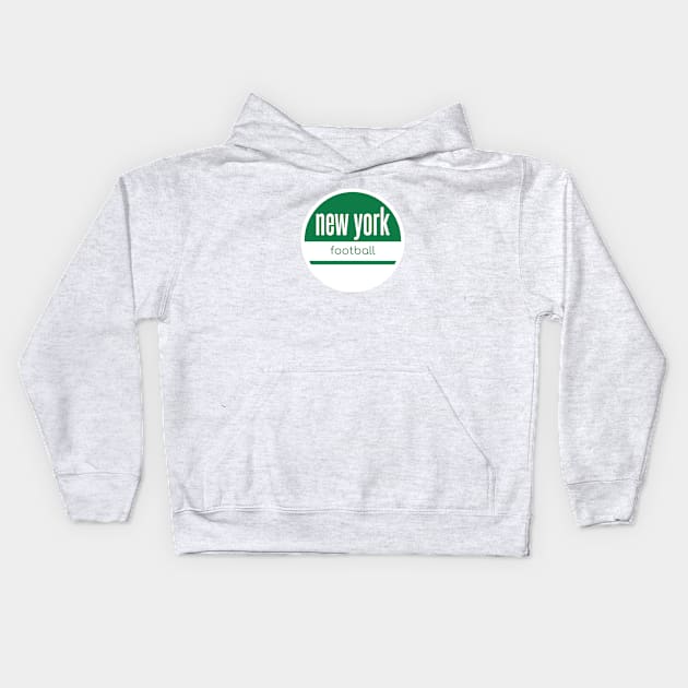 new york jets football Kids Hoodie by BVHstudio